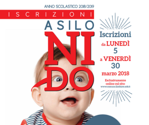 Iscrizioni Asili Nido Comunali 2018/2019