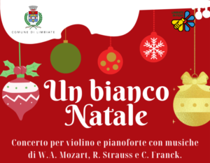 Concerto “Un bianco Natale” – 16 dicembre, ore 21.00