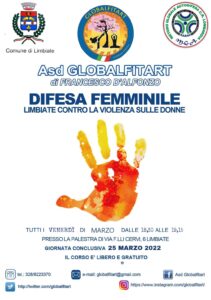 Difesa Femminile – corsi di autodifesa con Globalfitart