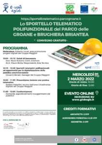 Sportello Telematico Parco Groane – webinar di presentazione