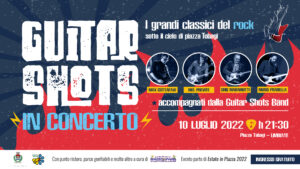 Guitar Shots in concerto – 10 luglio, ore 21.30 @ piazza Tobagi
