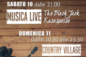 Festa Country: Live Music & Country Village – 10-11 settembre 2022 a Mombello
