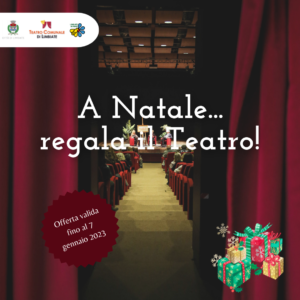 A Natale… Regala il Teatro!
