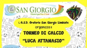 Torneo di calcio “Luca Attanasio” – 8/18 giugno 2023