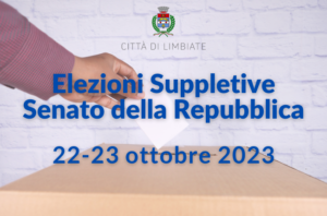 Elezione Suppletiva Senato della Repubblica <br> 22 e 23 Ottobre 2023