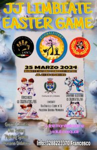 Manifestazione di Ju Jitsu “JJ Easter Game” – 25 marzo