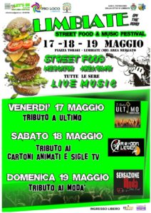 Street Food and Music Festival con Pro Loco – 17/19 maggio 2024