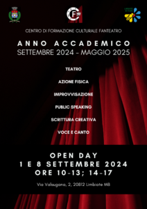 Accademia Fanteatro: presentazione Anno Accademico 24/25